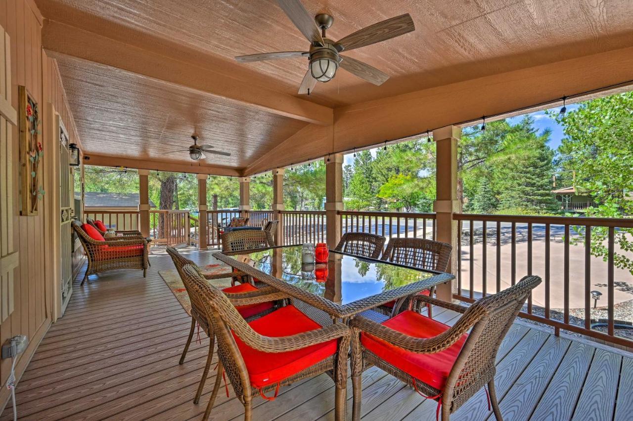 Munds Park Cabin Retreat With Deck And Fire Pit! Exterior photo